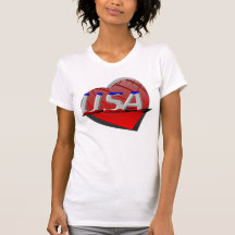 J'aime le T-shirt des Etats-Unis