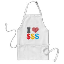 J'aime le tablier des dollars