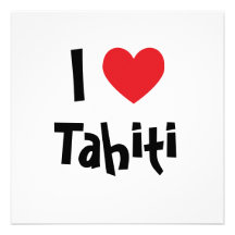 J'aime le Tahiti Invitations