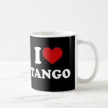 J'aime le tango tasse à café