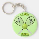 J'AIME LE TENNIS PORTE-CLEFS