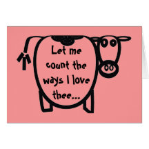 J'aime le thee le moooo….St Cartes De Vœux