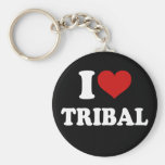 J'aime le tribal porte-clés