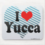 J'aime le yucca tapis de souris
