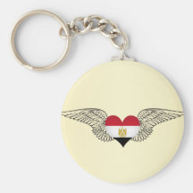 J'aime l'Egypte - ailes Porte-clef
