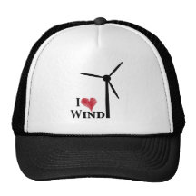 j'aime l'énergie éolienne casquette