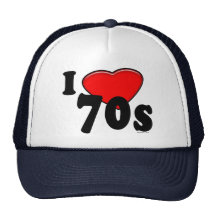 J'aime les années 70 le chapeau casquette de camionneur
