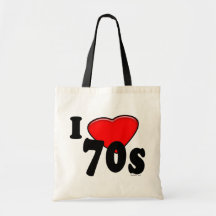 J'aime les années 70 le sac