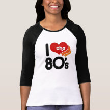 J'aime les années 80 t-shirts