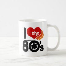 J'aime les années 80 tasse