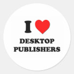 J'aime les éditeurs de bureau autocollants