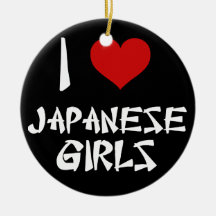 J'aime les filles japonaises ornements