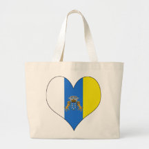 J'aime les Îles Canaries Sacs Fourre-tout
