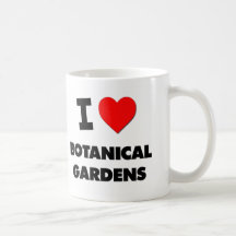 J'aime les jardins botaniques tasse