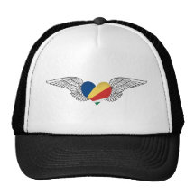 J'aime les Seychelles - ailes Casquette De Camionneur