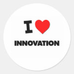 J'aime l'innovation adhésif rond