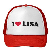 J'AIME LISA CASQUETTE DE CAMIONNEUR