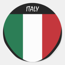 J'aime l'Italie Adhésif