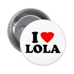 J'aime Lola Badges Avec Agrafe