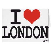 J'aime Londres Cartes