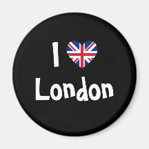 J'aime Londres Magnets Pour Réfrigérateur