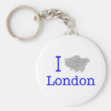 J'aime Londres Porte-clef