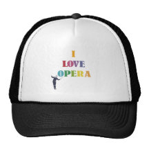 J'aime l'opéra casquettes
