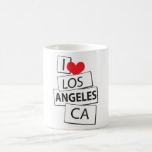 J'aime Los Angeles CA Tasse À Café
