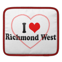 J'aime l'ouest de Richmond, Etats-Unis Poches Pour iPad