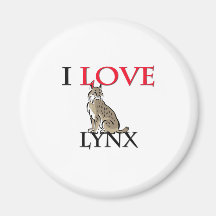 J'aime Lynx Aimants
