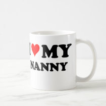 J'aime ma bonne d'enfants tasses