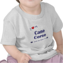 J'aime ma canne Corso (le chien femelle) T-shirts