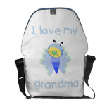 J'aime ma grand-maman (le garçon flutterby) sacoche