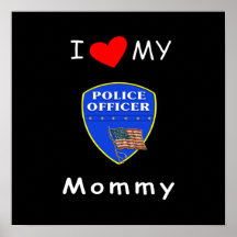 J'aime ma maman de police posters