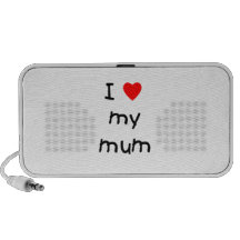 J'aime ma maman haut-parleur portable