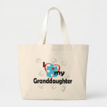 J'aime ma petite-fille - autisme sac fourre-tout