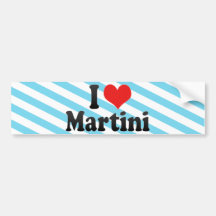 J'aime Martini Adhésifs Pour Voiture