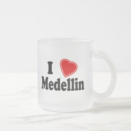 J'aime Medellin Tasse