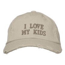 J'aime mes enfants casquette brodée