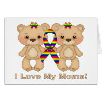 J'aime mes mamans (LGBT) cartes