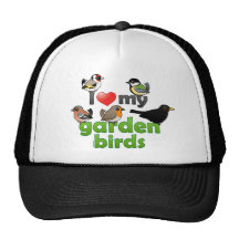 J'aime mes oiseaux de jardin casquettes