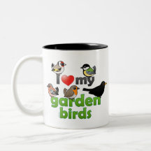 J'aime mes oiseaux de jardin tasse