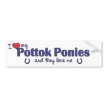J'aime mes poneys de Pottok (les poneys multiples)