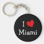 J'aime Miami Porte-clés