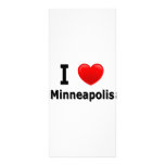 J'aime Minneapolis Carte Double Customisable