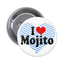 J'aime Mojito Pin's Avec Agrafe