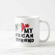 J'aime mon ami mexicain tasse à café