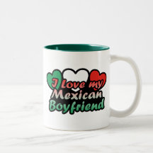 J'aime mon ami mexicain tasse à café
