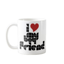 J'aime mon ami tasses