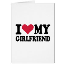J'aime mon amie carte